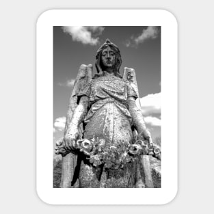 Cemetery Angel Sticker